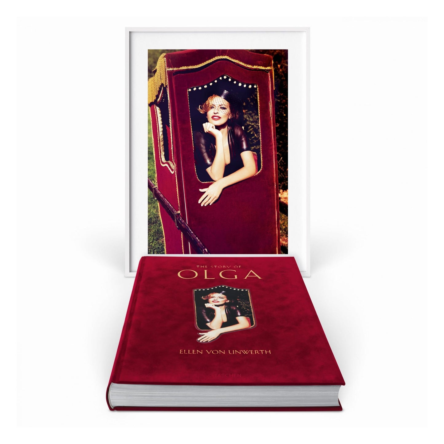 Ellen von Unwerth. The Story of Olga. Art Edition No. 126–250 ‘Widow’ (German, French, English)