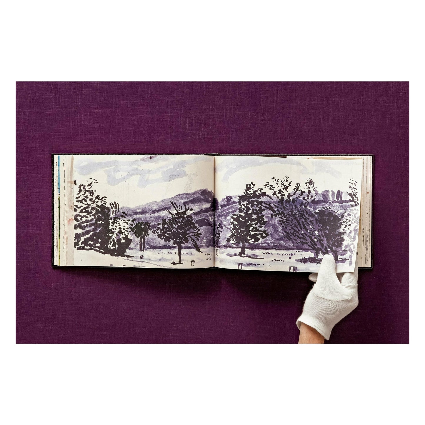 David Hockney. 220 for 2020. Art Edition No. 201–300 ‘Two Chairs and Rain on Window’ (English) (AP)