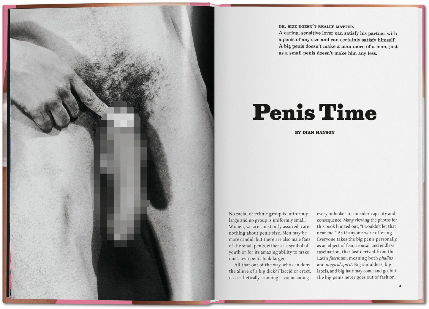 The Little Big Penis Book (German, French, English)