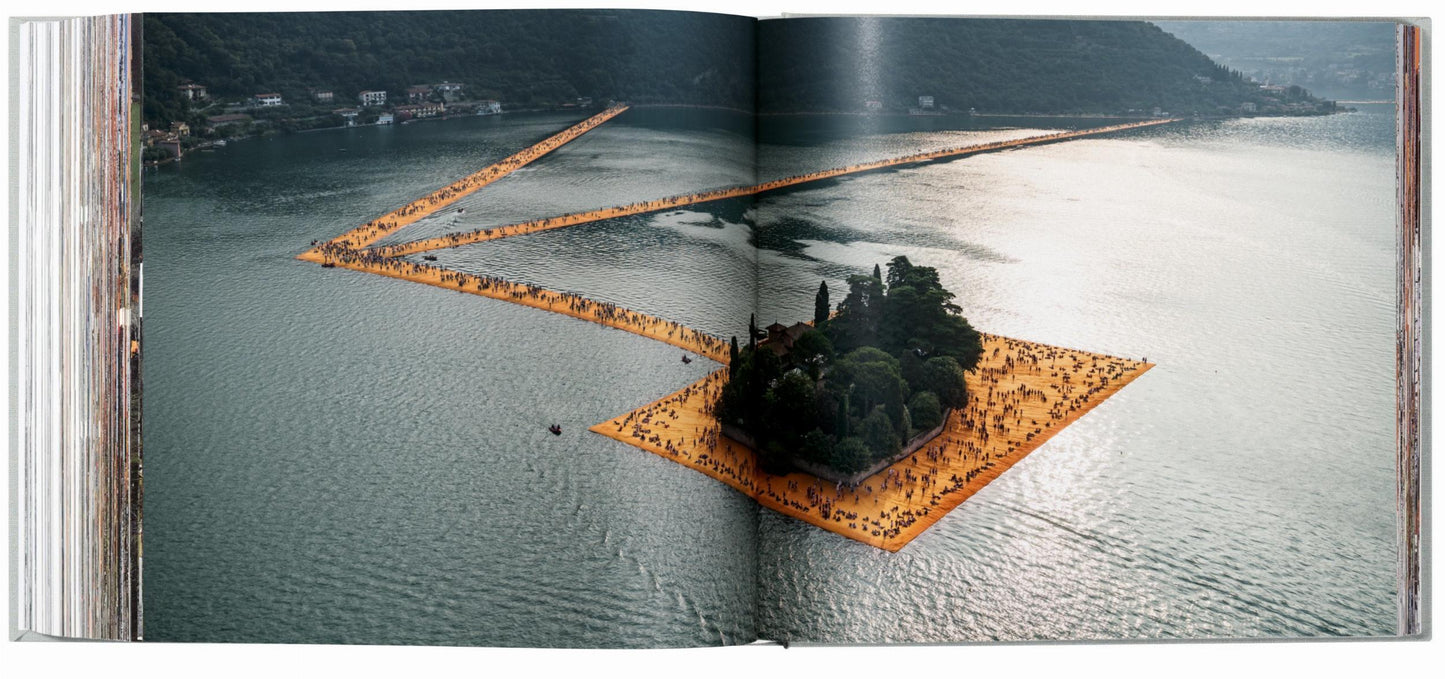 Christo and Jeanne-Claude. The Floating Piers. Art Edition No. 41–60 (Collage) (English, Italian)