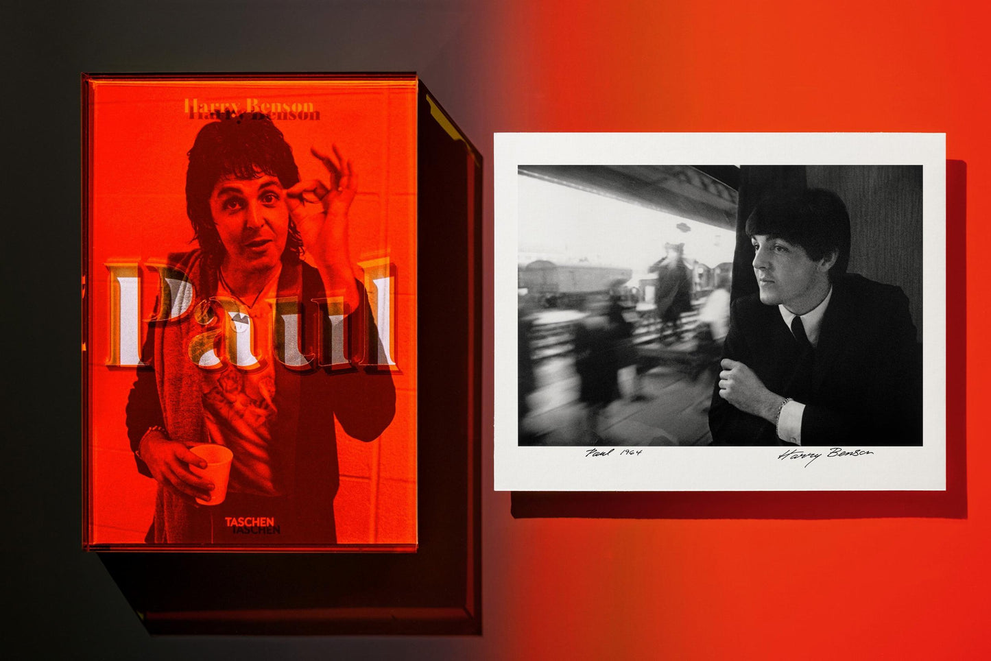 Harry Benson. Paul. Art Edition No. 1–50 ‘A Hard Day’s Night, 1964’ (German, French, English)