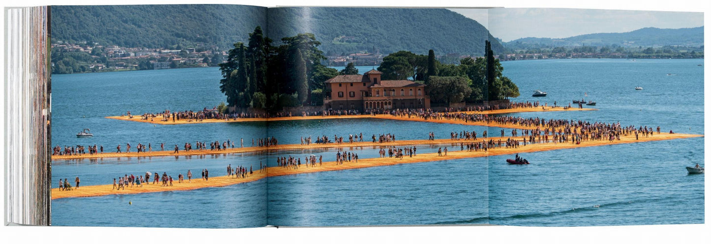 Christo and Jeanne-Claude. The Floating Piers. Art Edition No. 21–40 (Collage) (English, Italian)