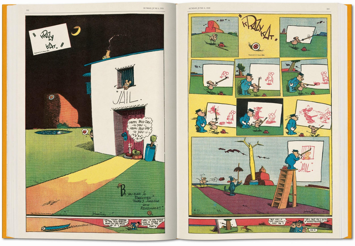 George Herriman “Krazy Kat”. Toutes les planches dominicales en couleurs 1935–1944 (French)