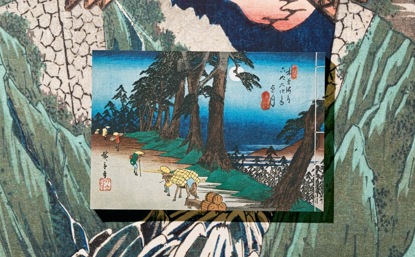 Hiroshige & Eisen. The Sixty-Nine Stations along the Kisokaido (German, French, English)