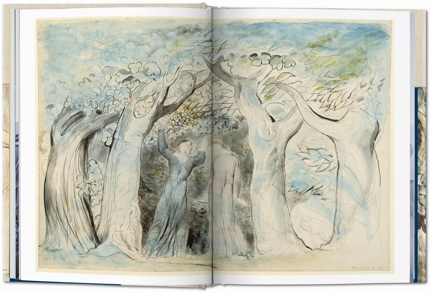 William Blake. Dante’s ‘Divine Comedy’. The Complete Drawings (Spanish)