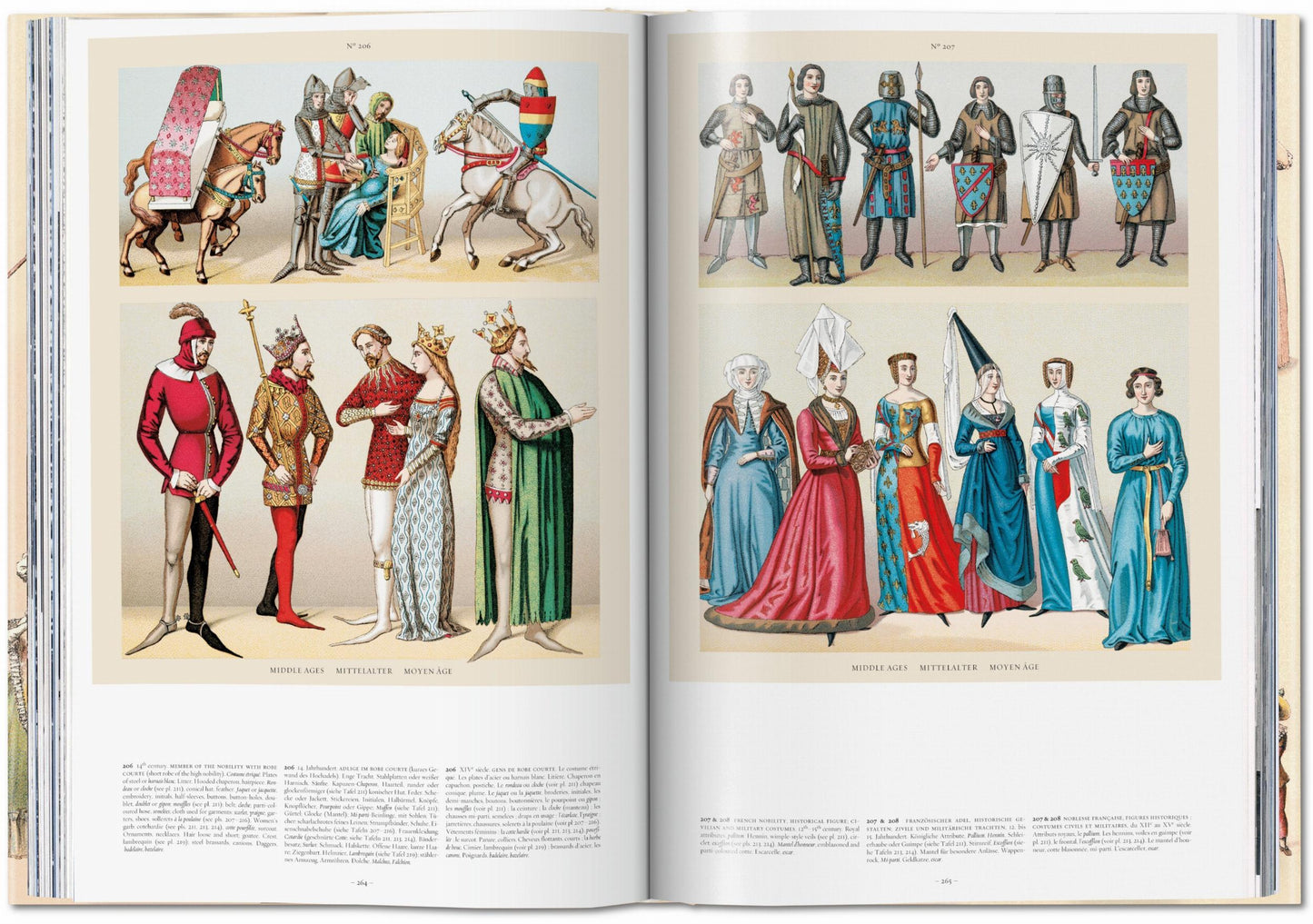 Racinet. The Complete Costume History (German, French, English)