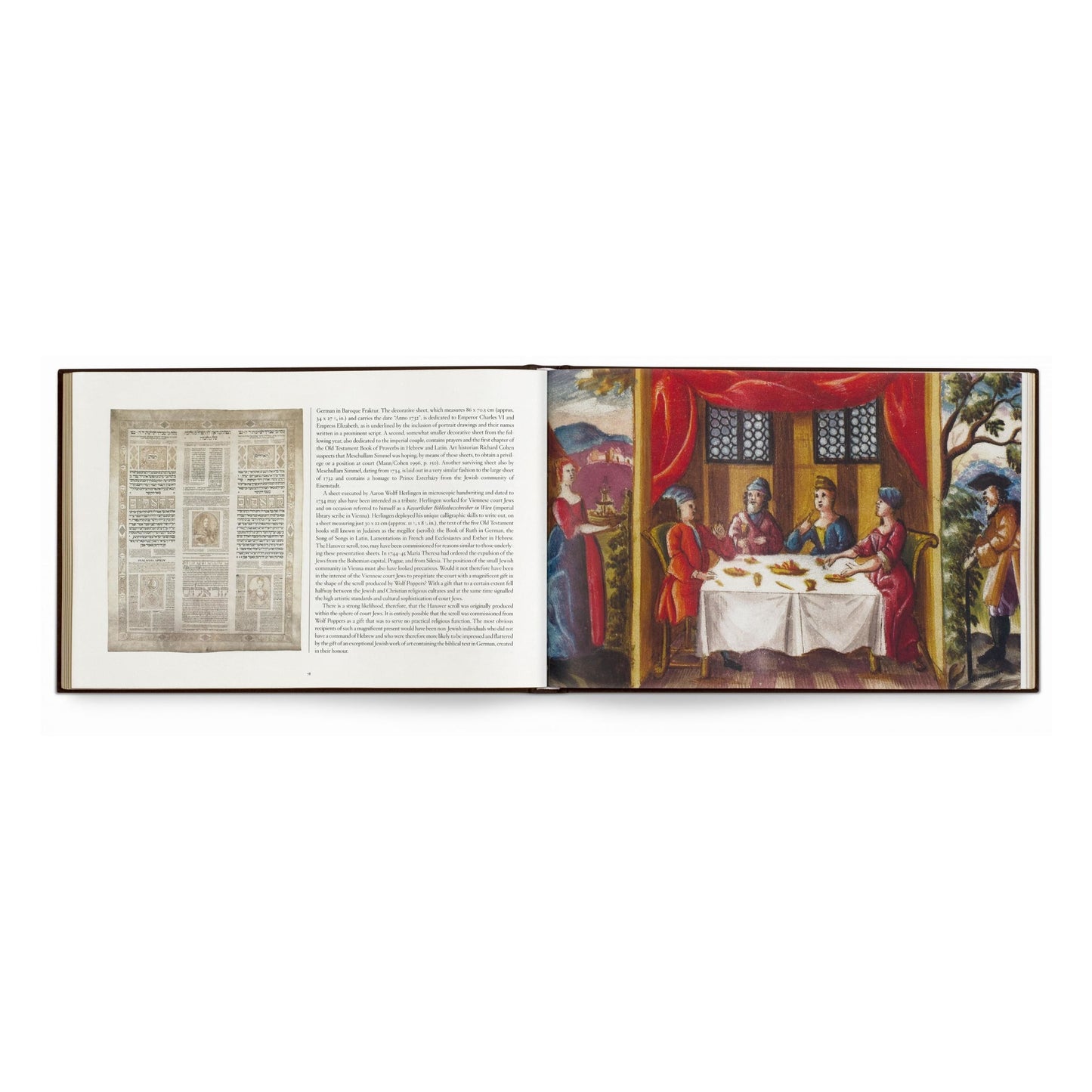 The Esther Scroll (German, French, English)
