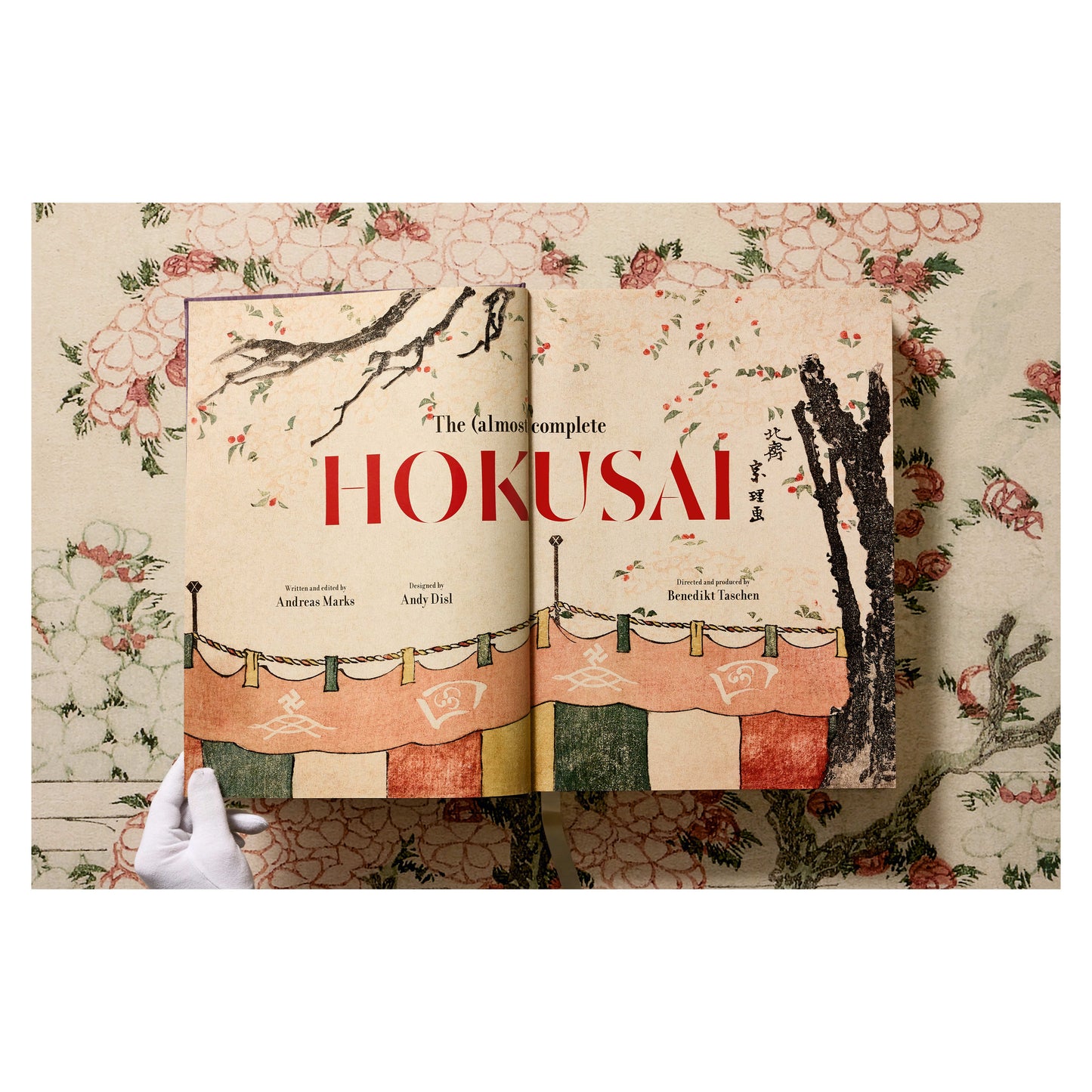 Hokusai (German, French, English)