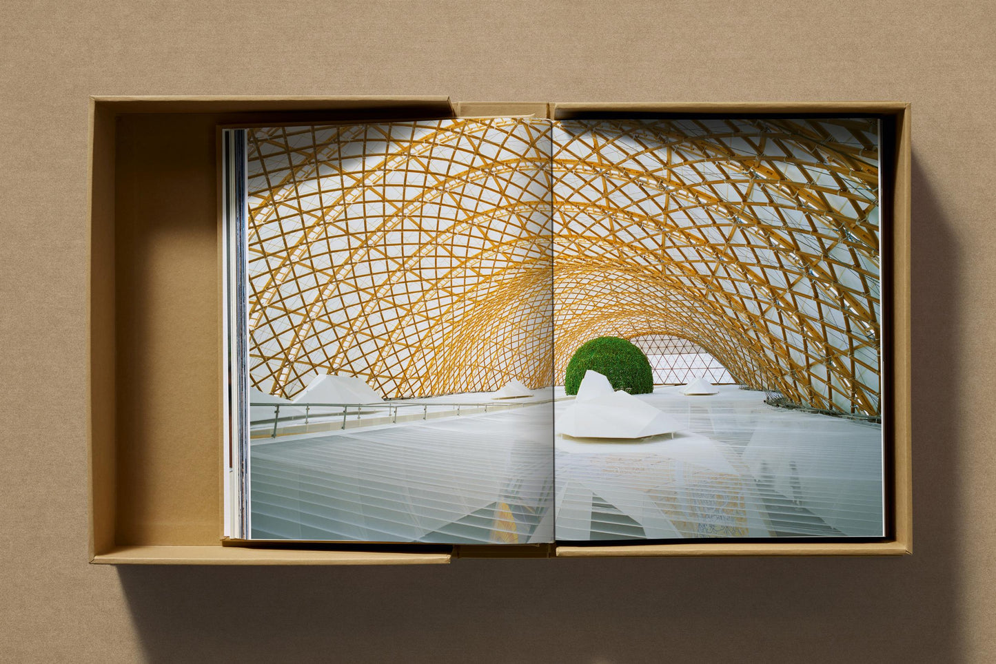 Shigeru Ban. Complete Works 1985–Today. Art Edition ‘Bamboo Gridshell Roof’, 2023 (German, French, English) (SA)