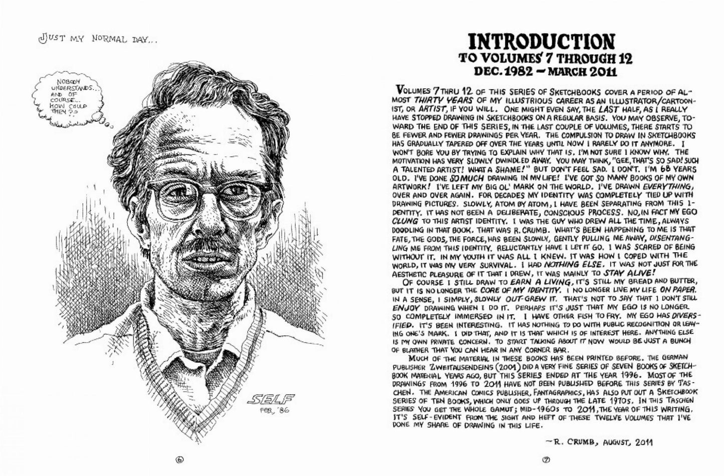 Robert Crumb. Sketchbooks 1982-2011 (English) (AP)