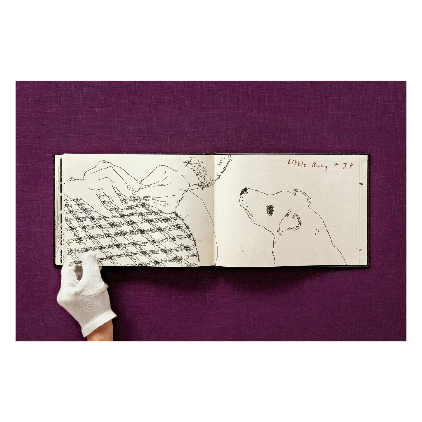 David Hockney. 220 for 2020. Art Edition No. 301–400 ‘My Second Drawing of Beuvron-en-Auge’ (English)
