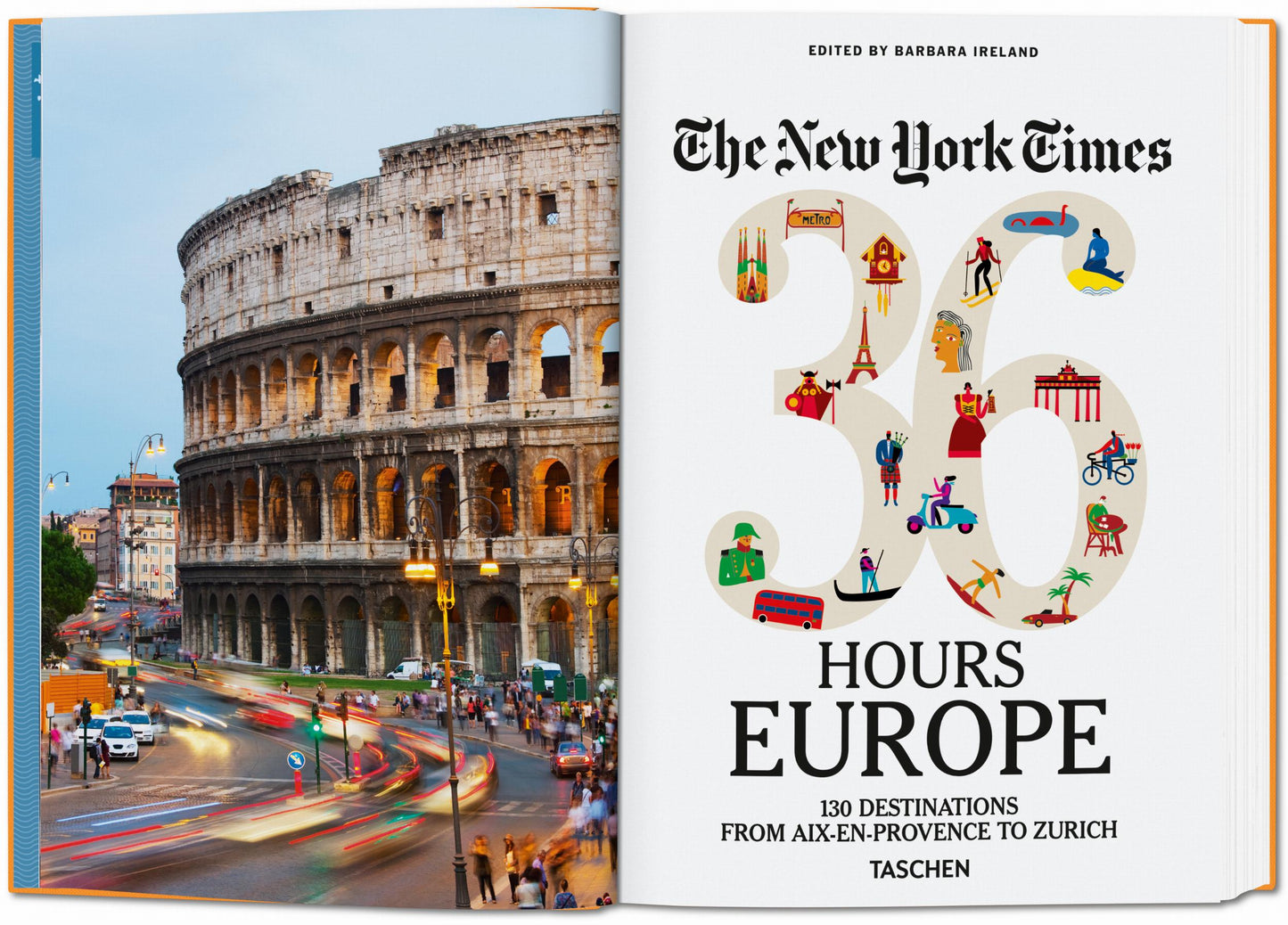 The New York Times 36 Hours. Europe. 3rd Edition (French)