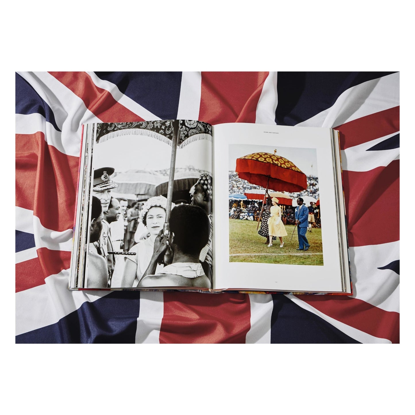 Her Majesty. Vivienne Westwood Edition No. 1–500. Harry Benson ‘Royal Greeting’ (German, French, English) (AP)