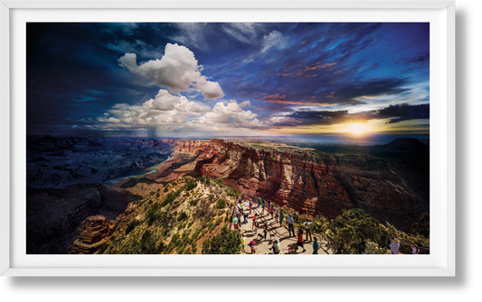 Stephen Wilkes. Day to Night. Art Edition B, 'Grand Canyon, Arizona, 2015' (German, French, English) (SA)