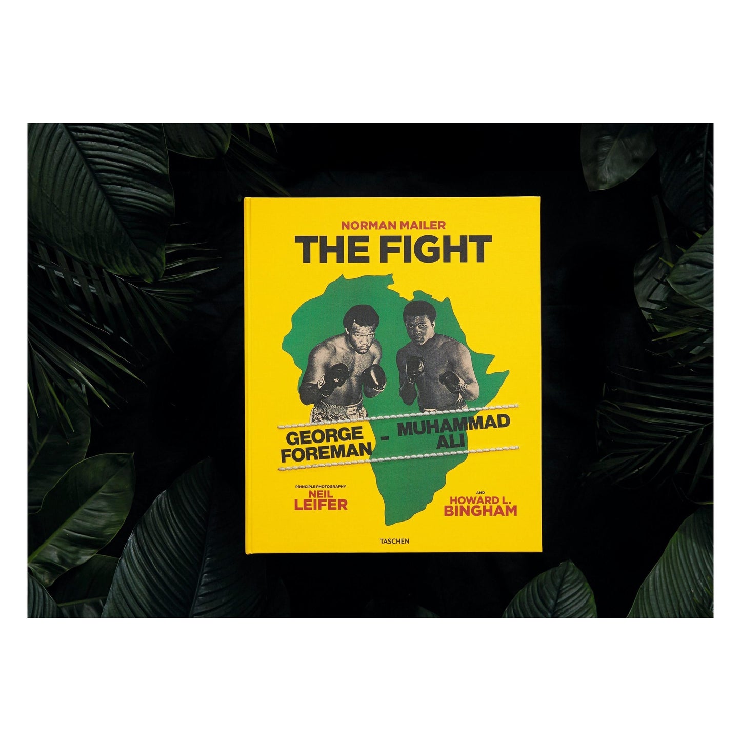 Norman Mailer. N.Leifer. H.Bingham. The Fight, Art Edition No. 1–125, Neil Leifer ‘Ali vs. Foreman – Ali Glaring at Foreman’ (English) (AP)