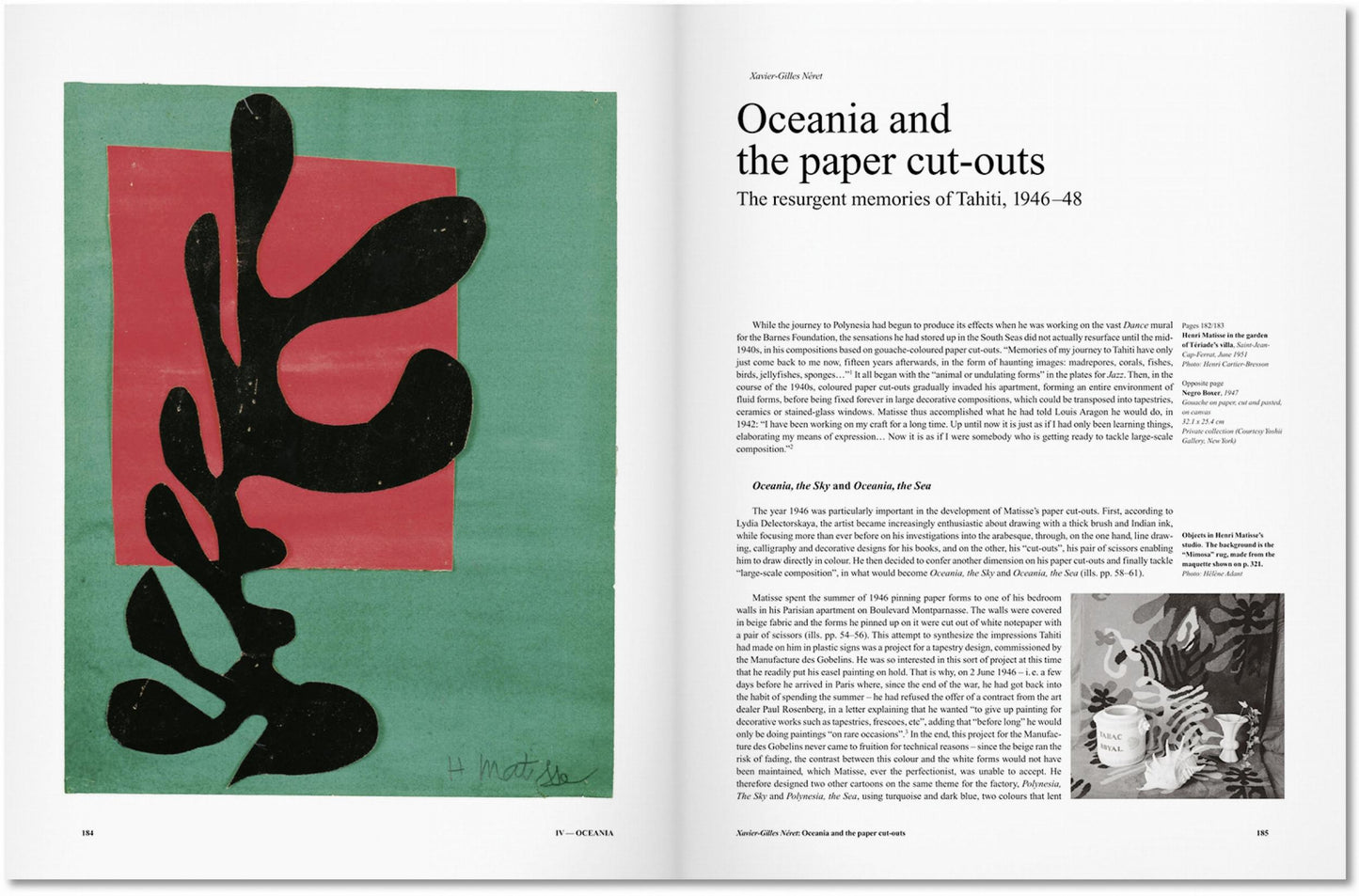 Henri Matisse. Cut-outs. Drawing With Scissors (English)