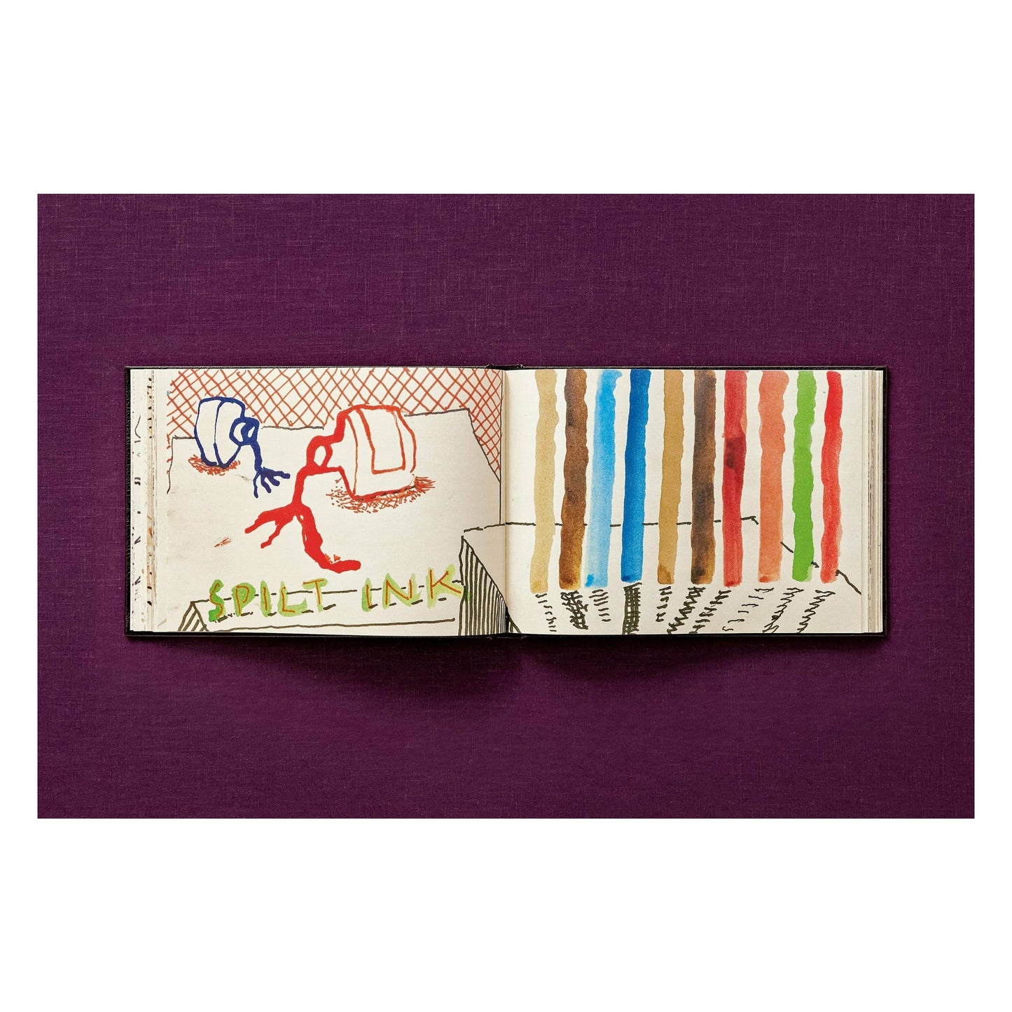 David Hockney. 220 for 2020. Art Edition No. 1–100 ‘Spilt Ink with Tests’ (English)