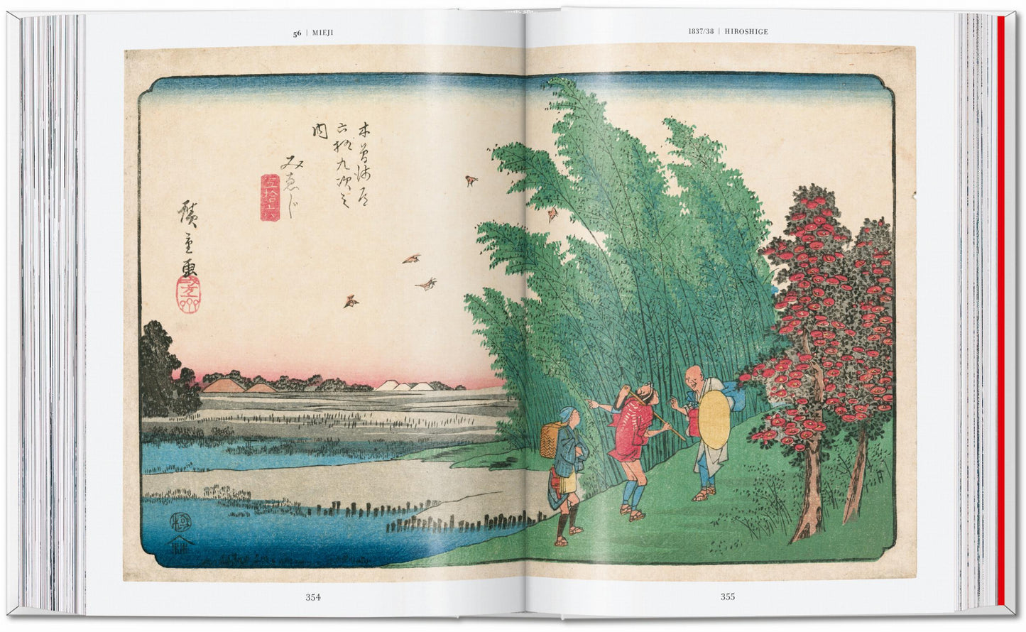 Hiroshige & Eisen. The Sixty-Nine Stations along the Kisokaido. 40th Ed. (German, French, English)