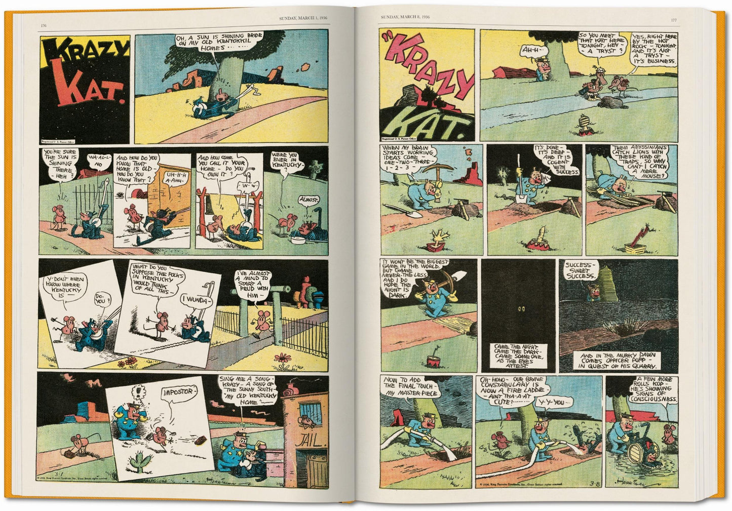 George Herriman’s “Krazy Kat”. The Complete Color Sundays 1935–1944 (English)