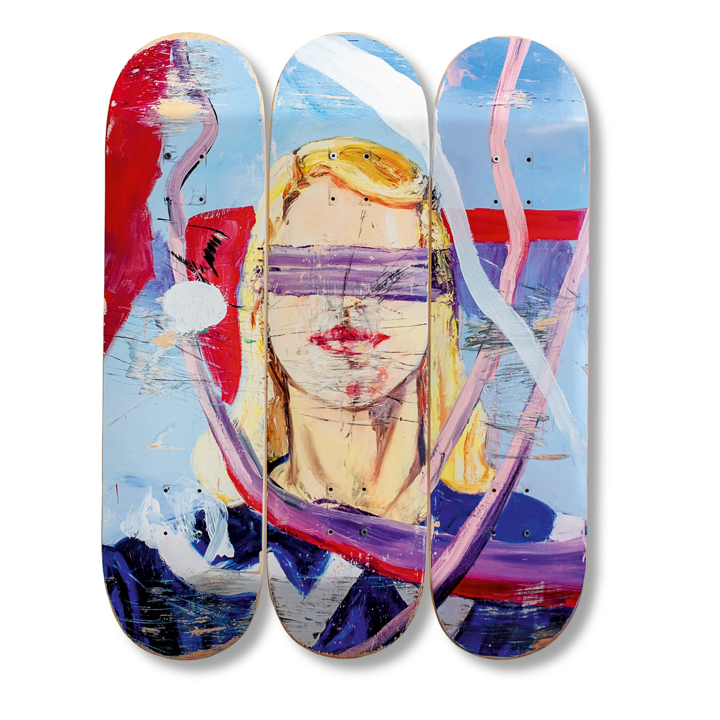 Julian Schnabel. Art Edition No. 1–75 ‘Blind Girl/Lido Blue’, 2023 (German, French, English) (AP)