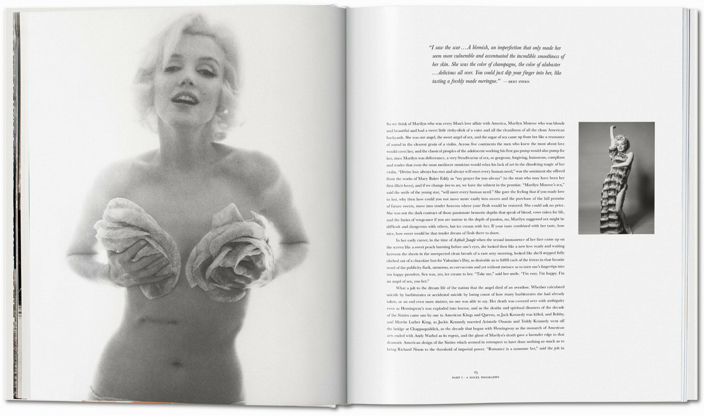 Norman Mailer. Bert Stern. Marilyn Monroe (English)