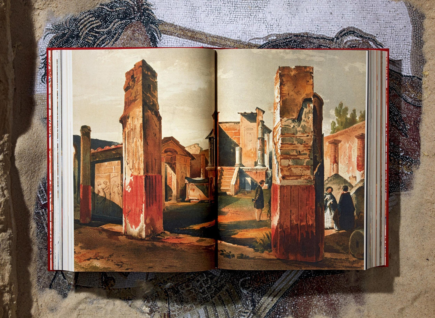 Fausto & Felice Niccolini. Houses and Monuments of Pompeii (German, French, English)