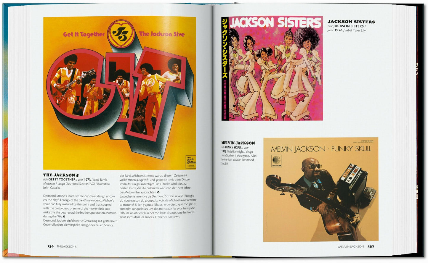 Funk & Soul Covers. 40th Ed. (German, French, English)