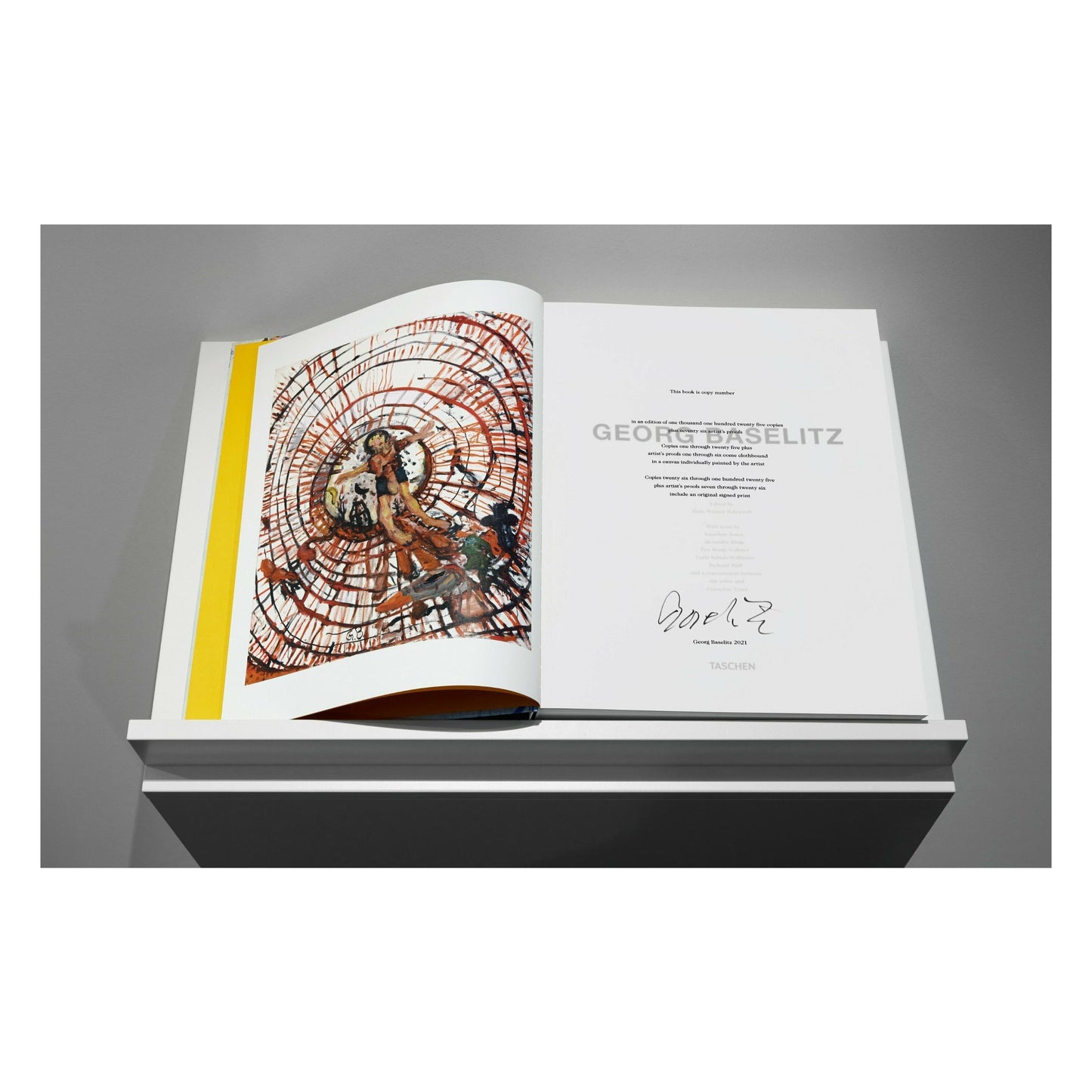 Georg Baselitz. Art Edition No. 1–25 ‘Overpainted cover’ (German, French, English)