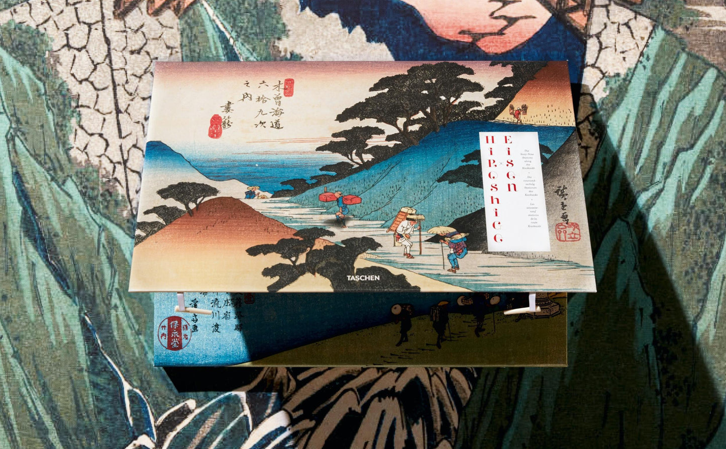 Hiroshige & Eisen. The Sixty-Nine Stations along the Kisokaido (German, French, English)