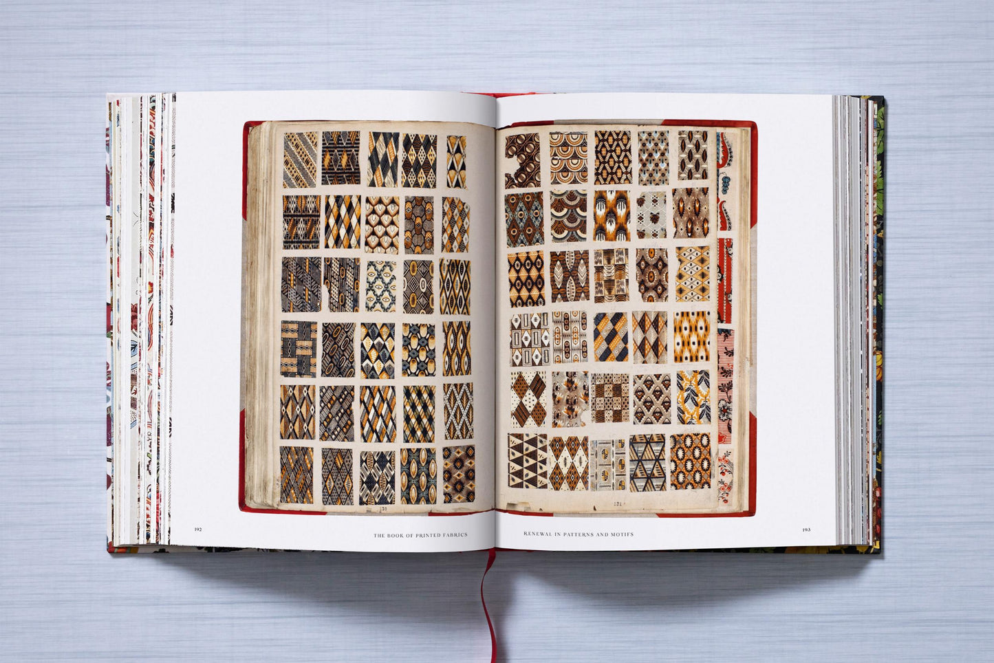 The Book of Printed Fabrics. From the 16th century until today (German, French, English)