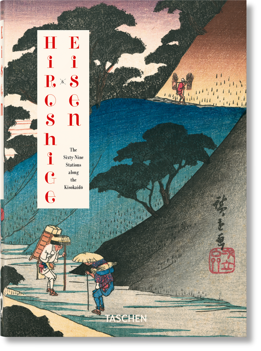 Hiroshige & Eisen. The Sixty-Nine Stations along the Kisokaido. 40th Ed. (Spanish, English, Italian)