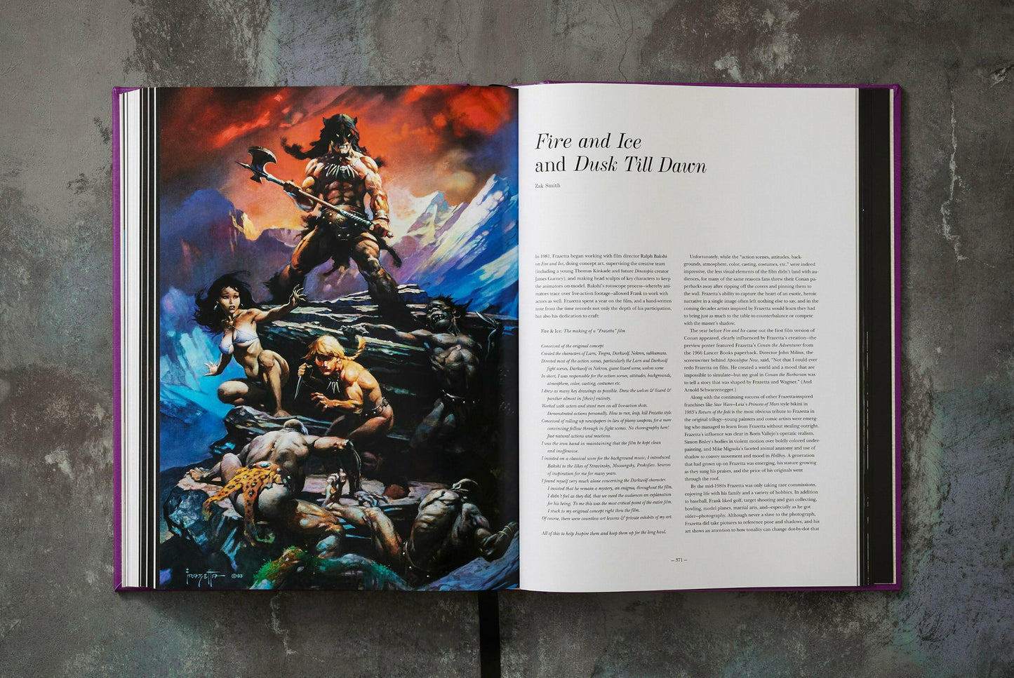 The Fantastic Worlds of Frank Frazetta (German, French, English)