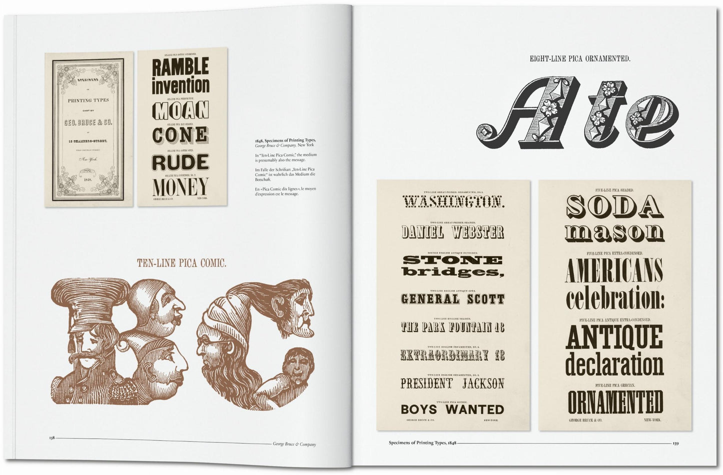 Type. A Visual History of Typefaces & Graphic Styles (German, French, English)