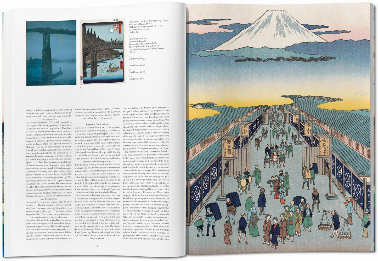 Hiroshige. One Hundred Famous Views of Edo (Spanish, English, Italian)