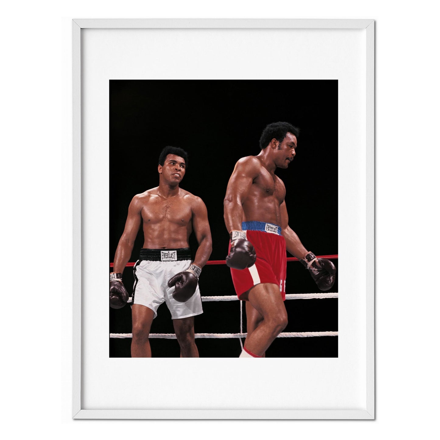 Norman Mailer. N.Leifer. H.Bingham. The Fight, Art Edition No. 1–125, Neil Leifer ‘Ali vs. Foreman – Ali Glaring at Foreman’ (English) (SA)