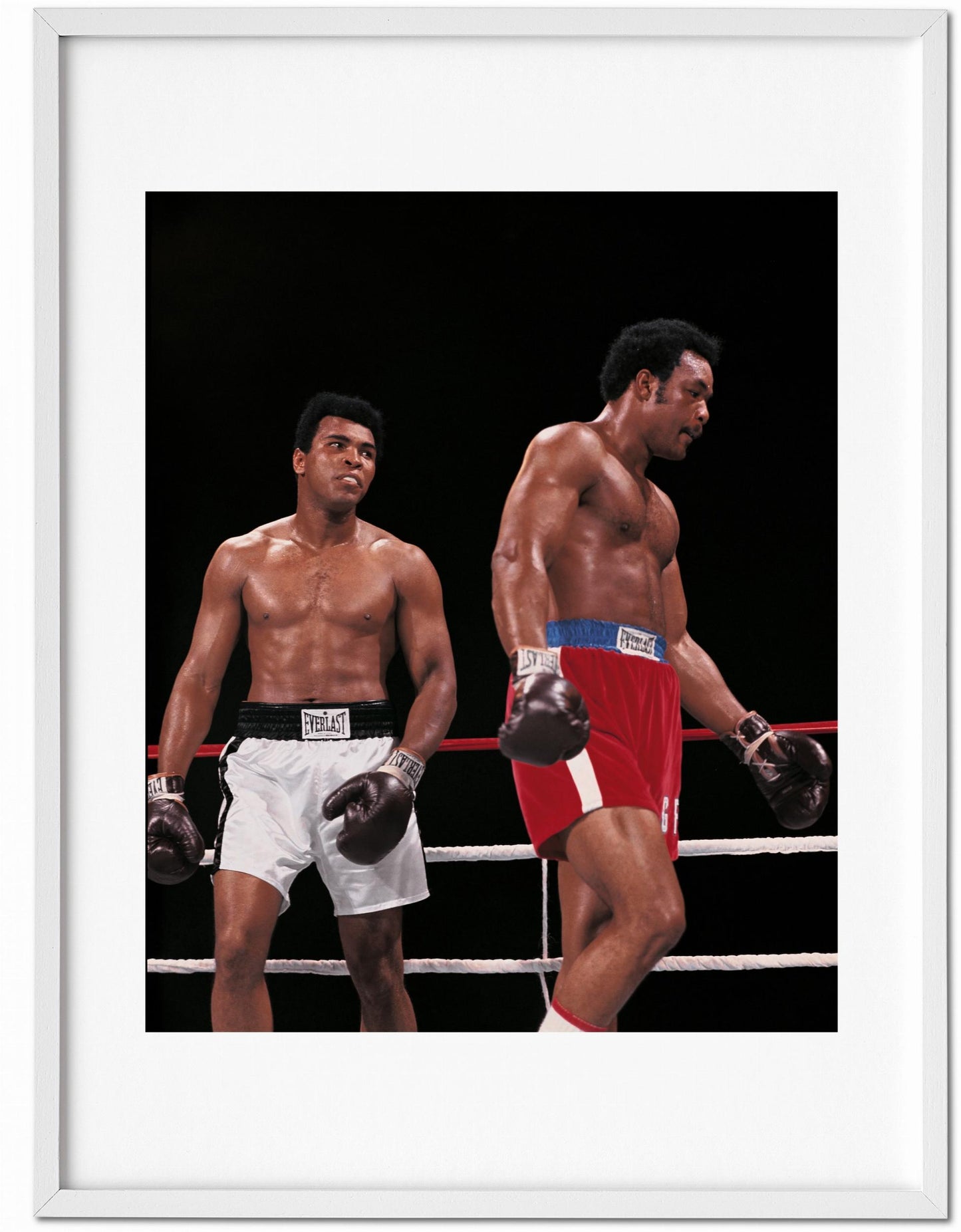 Norman Mailer. N.Leifer. H.Bingham. The Fight, Art Edition No. 1–125, Neil Leifer ‘Ali vs. Foreman – Ali Glaring at Foreman’ (English) (SA)